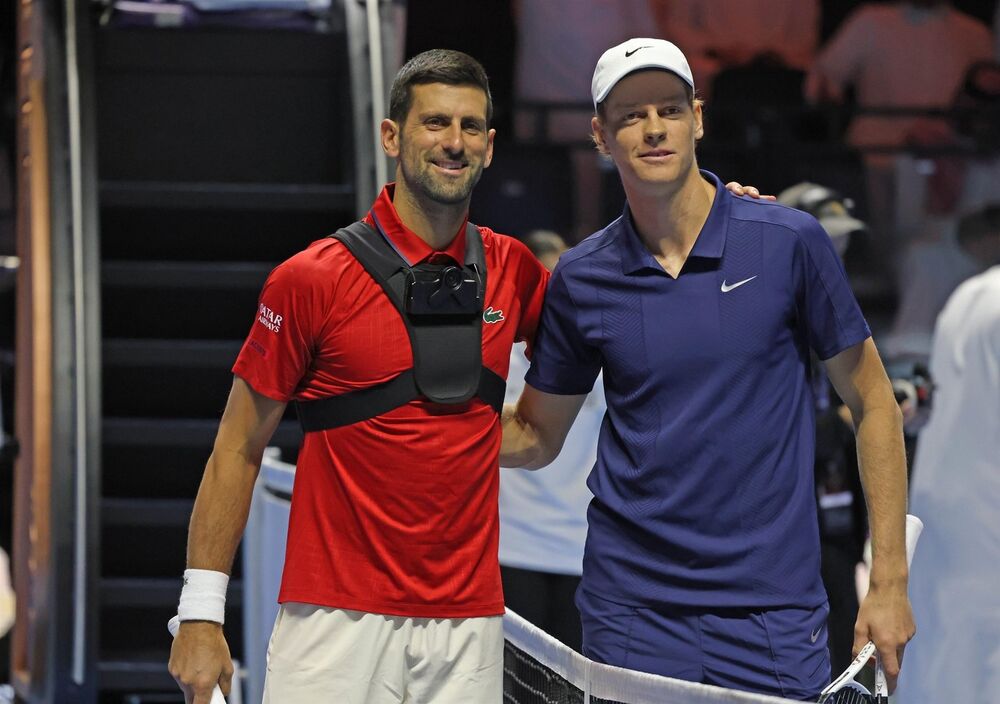 Novak Đoković i Janik Siner