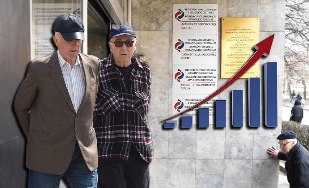 Penzije, trojica penzionera 