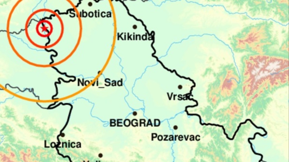 Jak zemljotres pogodio ovaj grad u Srbiji, nakon 10 minuta zatutnjalo ponovo!