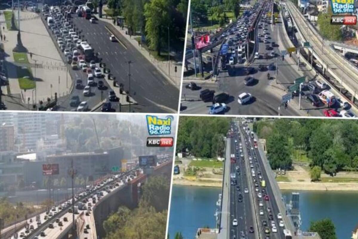 Gužva u Beogradu