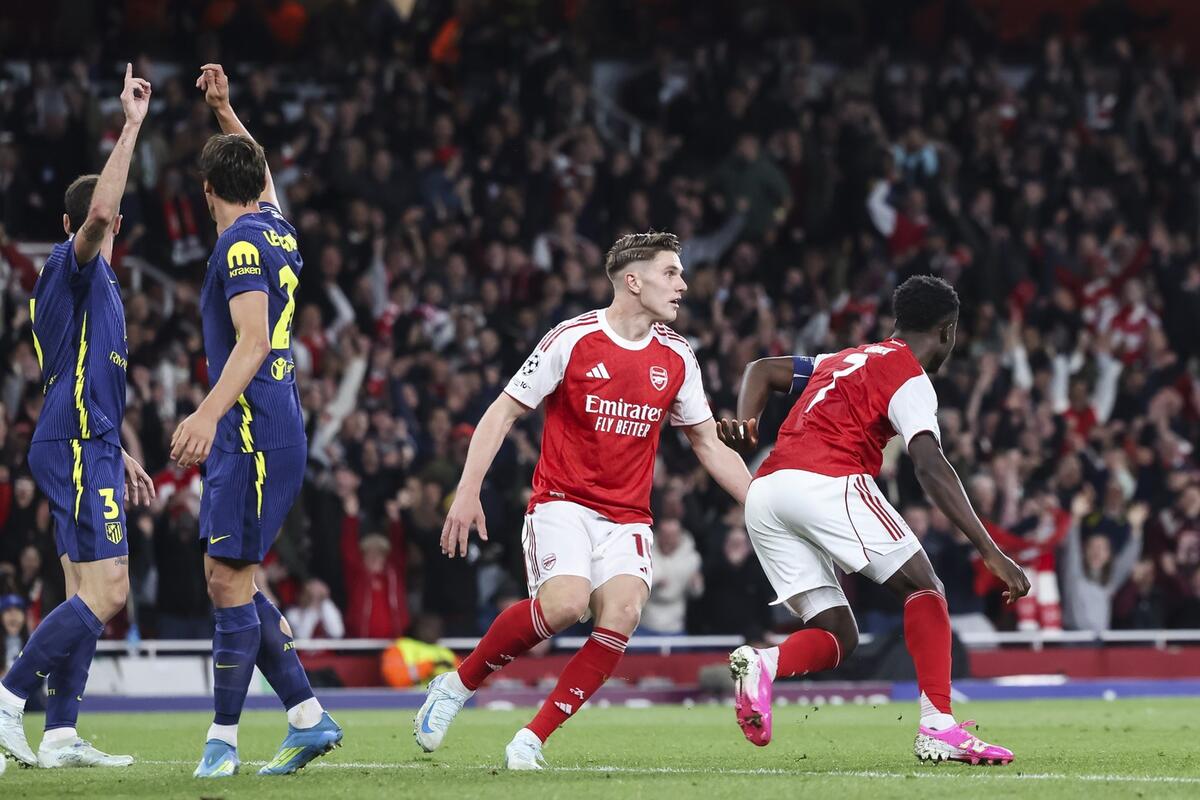 Saka odveo Arsenal u finale Lige šampiona, Atletiku zgaženi snovi