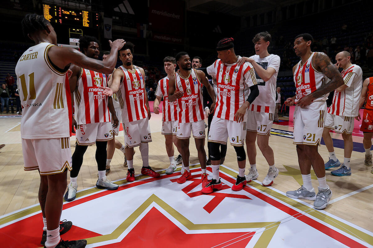 Zvezda probila stotku: Olimpija pokazala zube, ali pojavio se Tajson Karter
