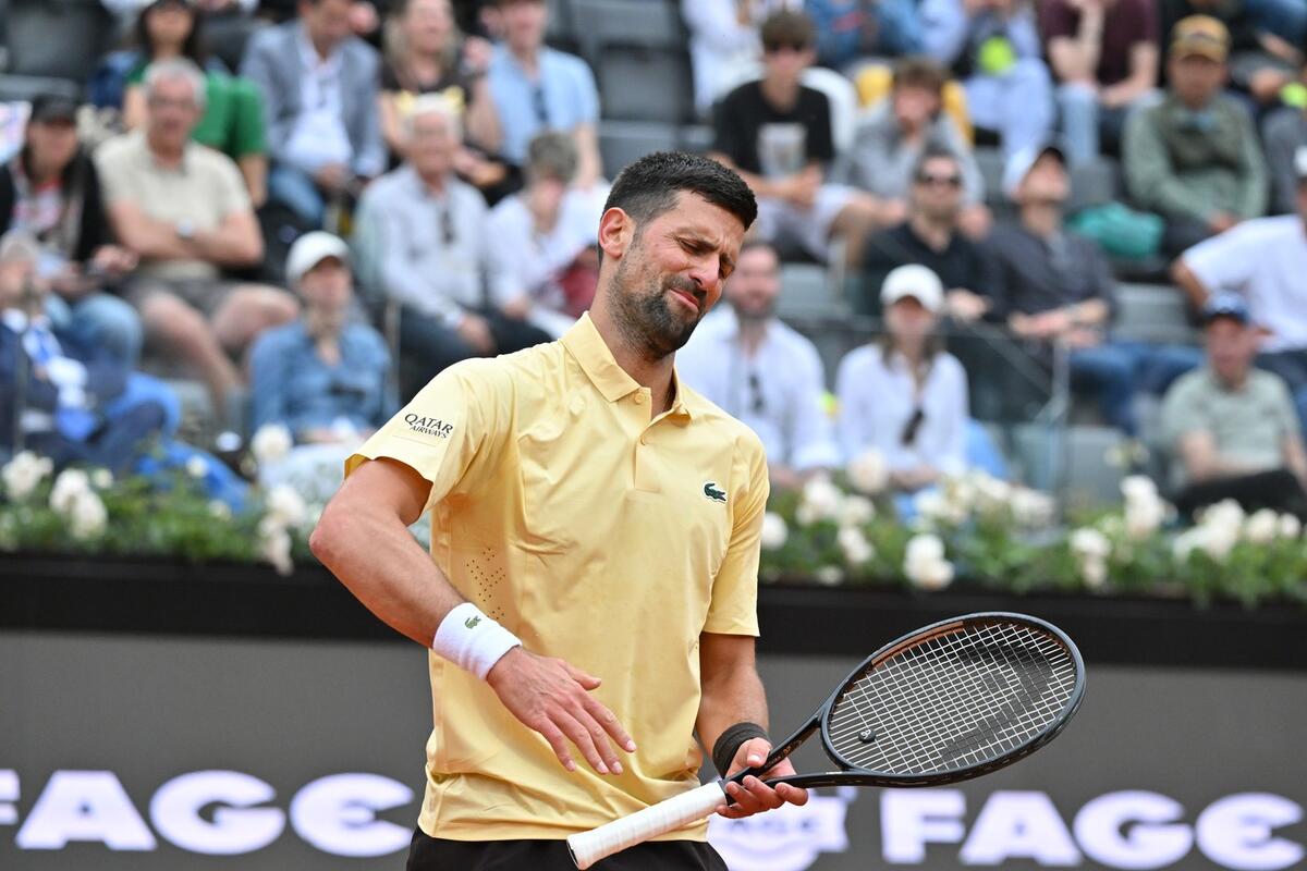 Novak Đoković od sjaja do ispadanja na startu Mastersa u Rimu