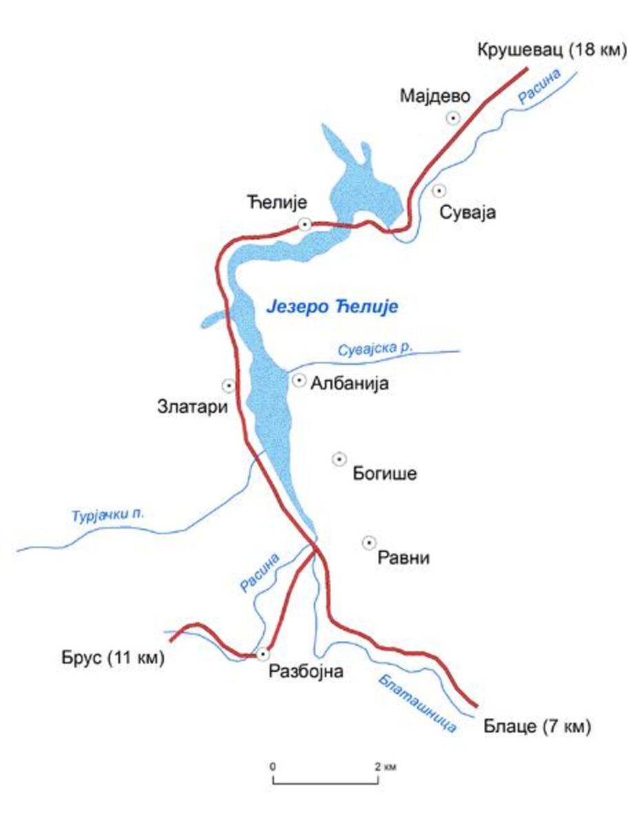 Jezero Ćelije