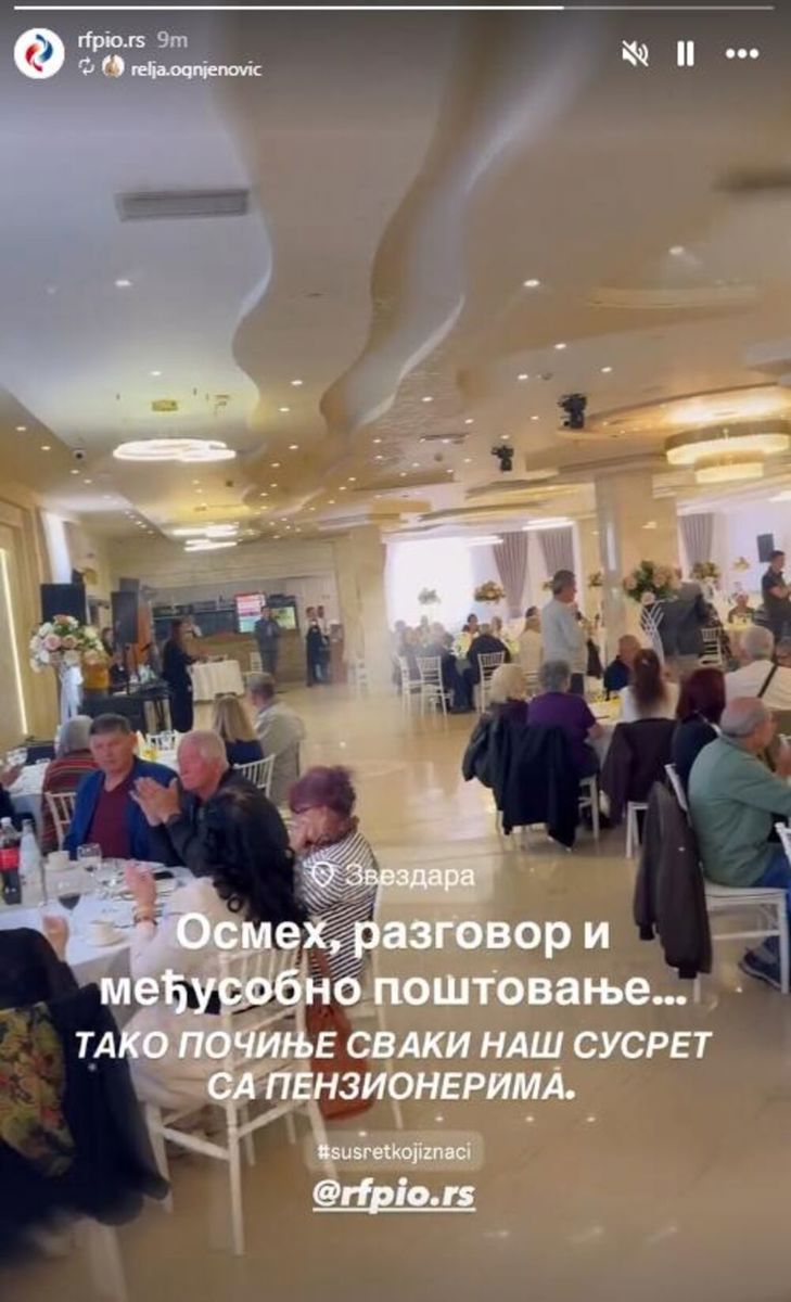 PIO fond o razgovorima sa penzonerima sa Zvezdare