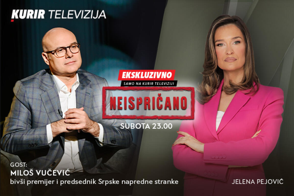 EKSKLUZIVNO! MILOŠ VUČEVIĆ U EMISIJI „NEISPRIČANO“ – subota, 16. maj, u 23.00 na Kurir televiziji