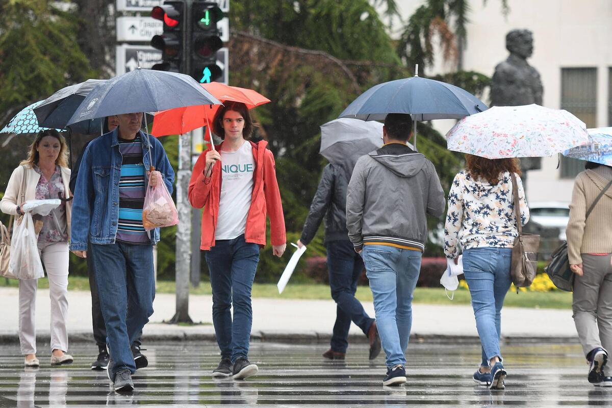 RHMZ najavio kišu u naredna dva sata