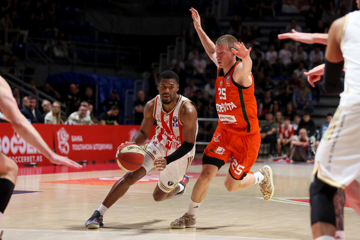 Crvena zvezda zasijala u četvrtoj četvrtini i savladala Cedevita Olimpiju za polufinale ABA lige