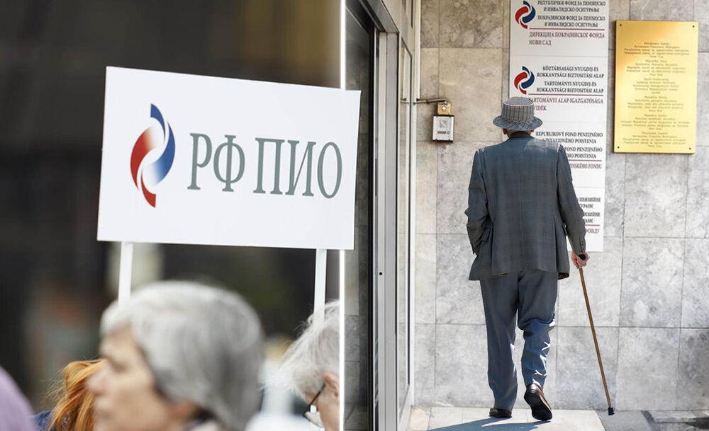 Penzije, starija penzionerka, penzioner i PIO fond
