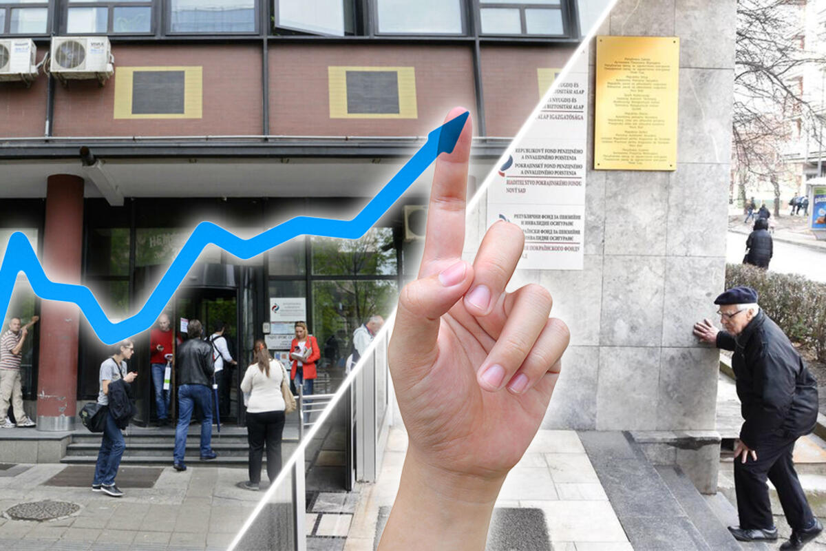 Isplata novca za penzionere pre povećanja penzija