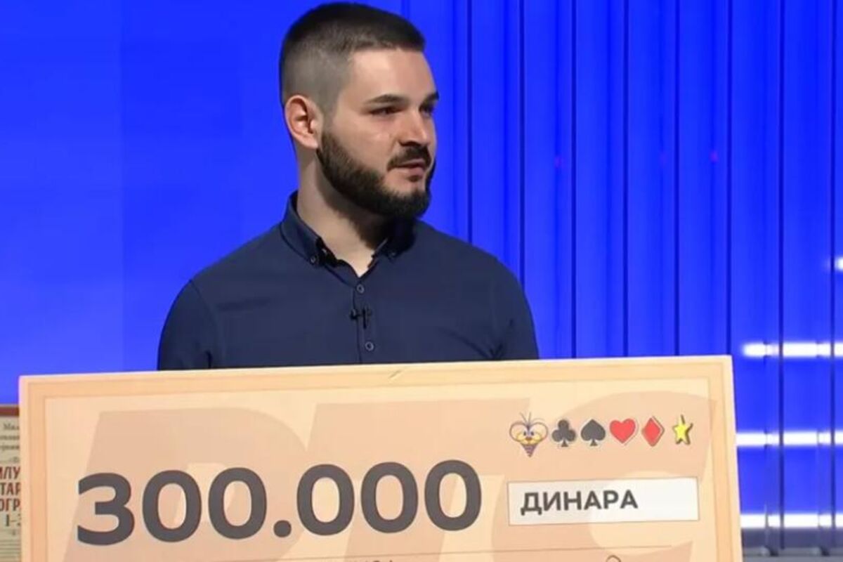 Mirko Krstović je pobednik 198. ciklusa kviza Slagalica