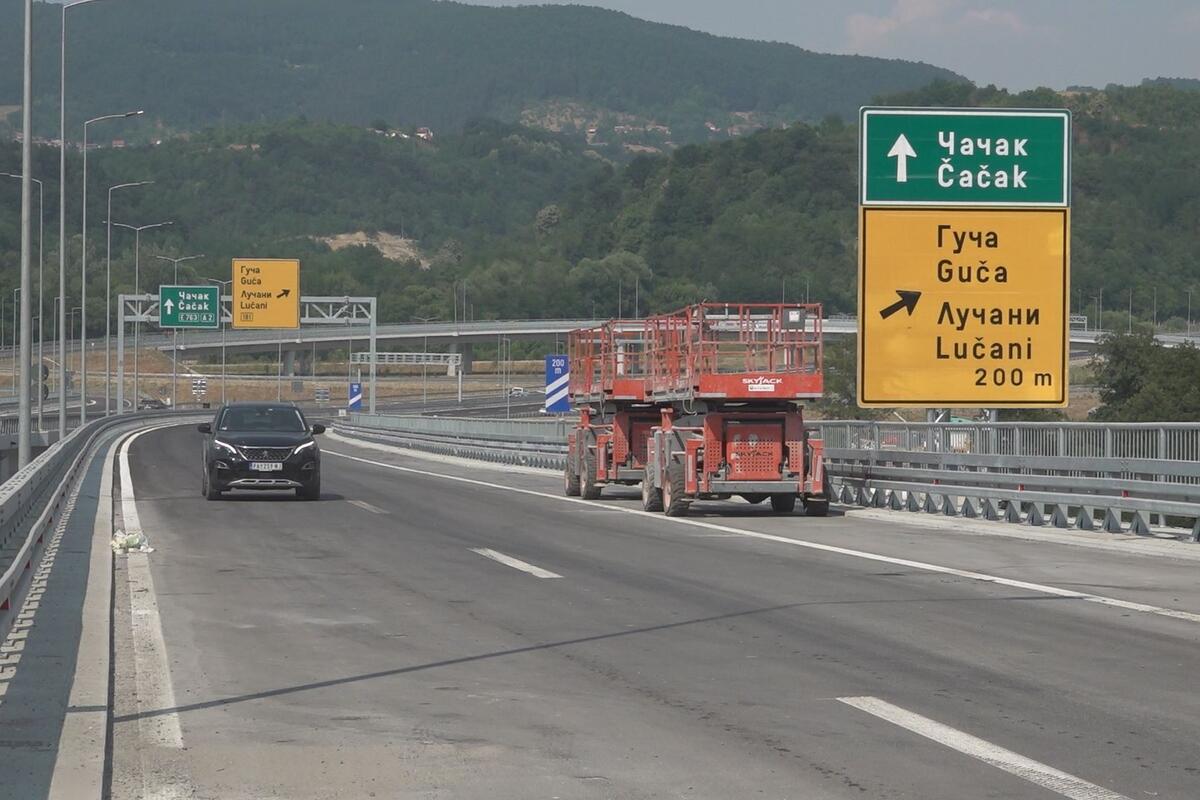 Od sutra promena auto-putu "Miloš Veliki"