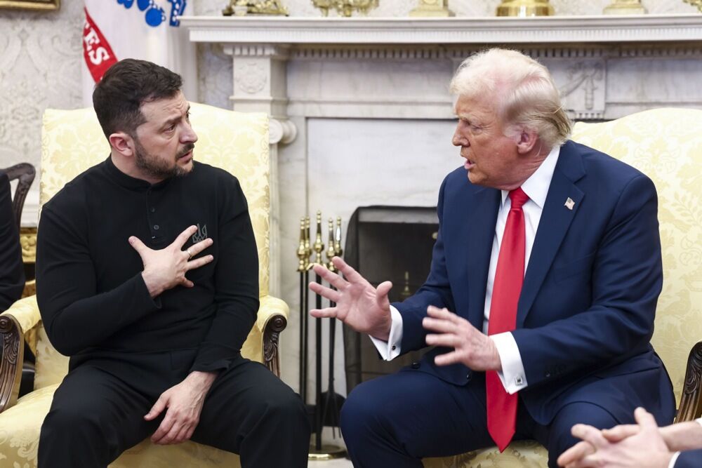 Volodimir Zelenski, Donald Tramp