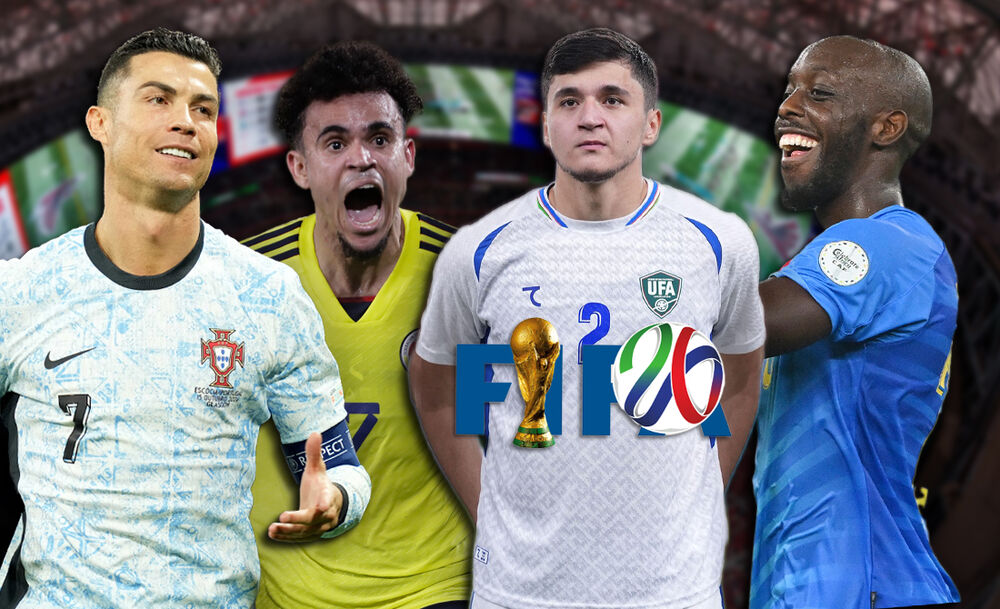 K grupa Svetskog prvenstva: Kristijano Ronaldo, Luis Dijaz, Abdukodir Kusanov i Joan Vis