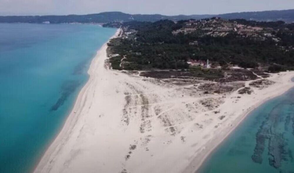 Posidi, Grčka, Plaža, More