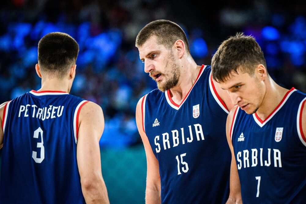 Filip Petrušev, Nikola Jokić i Bogdan Bogdanović