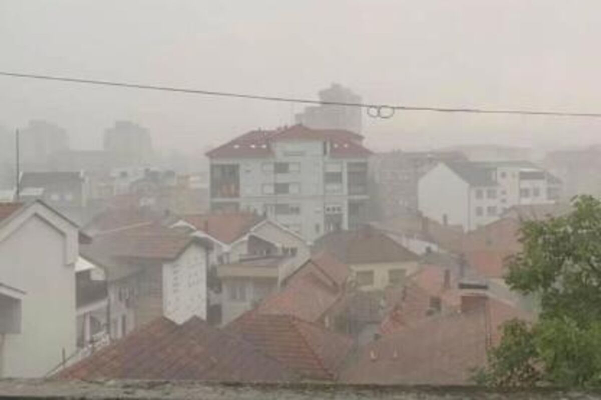 Danas toplo vreme, ali sa kišom i grmljavinom