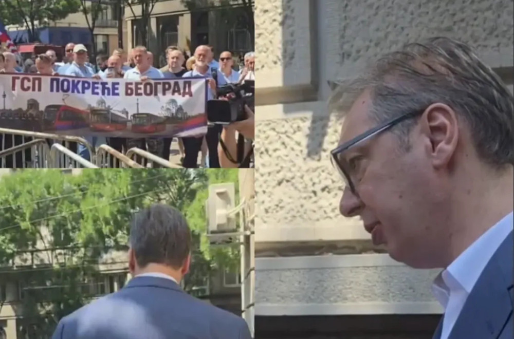 Vučić izašao pred demonstrante: "Dijalogom rešavamo probleme"; "Spremićemo odgovor u roku od sedam dana"