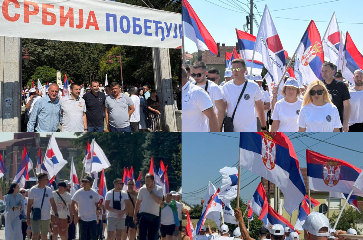Kolone ljudi iz Srbije pešače u Beograd na skup; Krenula grupa iz Gračanice; Tipsarević pozvao sve da dođu