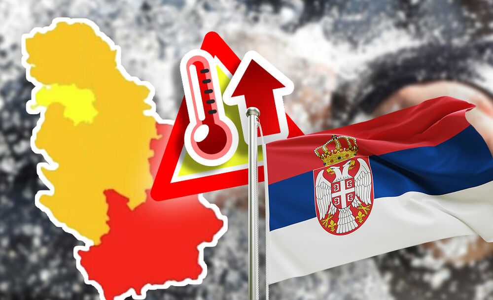 Srbija, Vrućina, Temperatura