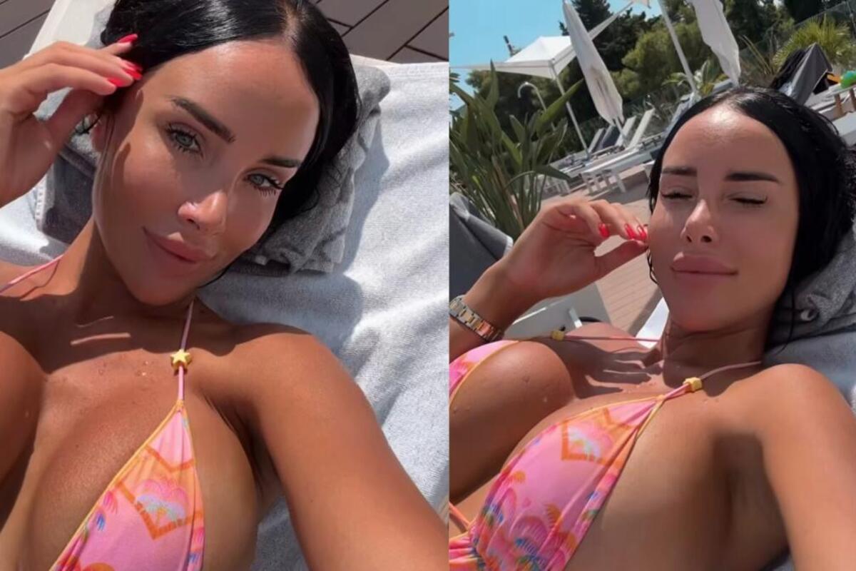 Aleksandra Subotić u tigrastom bikiniju