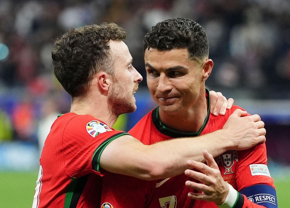 Diogo Žota i Kristijano Ronaldo