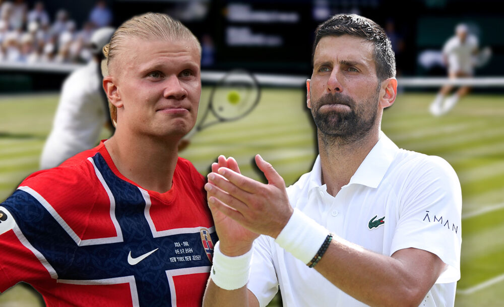 Erling Haland i Novak Đoković