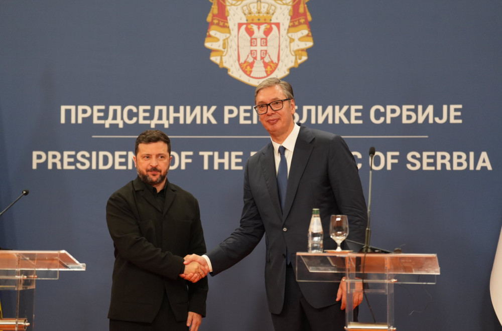 Obratili se Vučić i Zelenski: "Nastavićemo da vodimo principijelnu politiku" FOTO