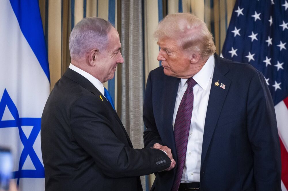Donald Tramp, Benjamin Netanjahu