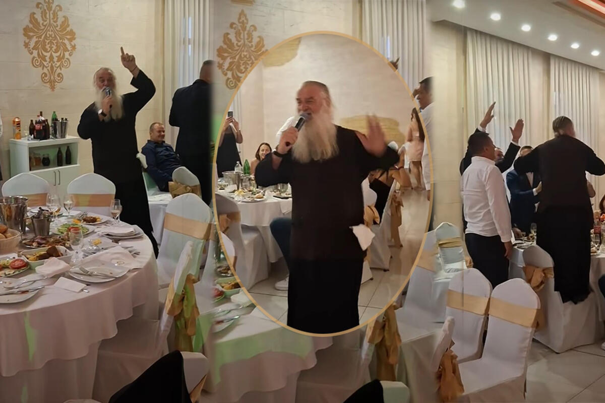 Monah se dohvatio mikrofona na svadbi na Zlatiboru, pa zapevao
