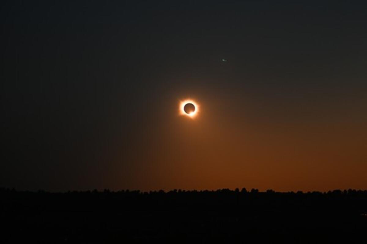 Pomračenje Sunca iz aviona