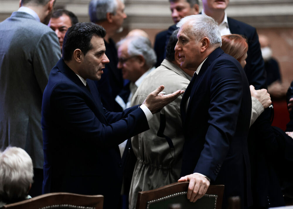 Dimitris Itudis i Željko Obradović