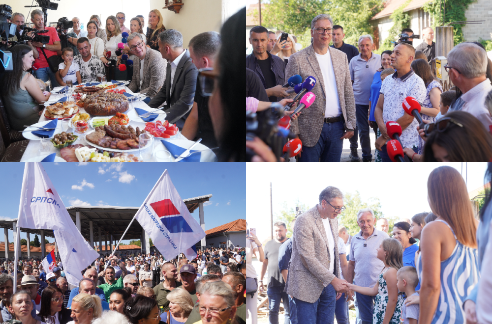 Vučić posetio Toplički okrug; Rešavao probleme građana; Najavio velike radove i ulaganja FOTO/VIDEO