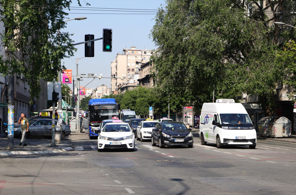 Bulevar despota Stefana, radovi, Saobraćaj