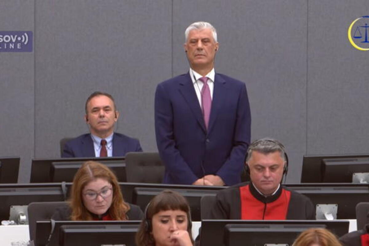 Izricanje presude Hašimu Tačiju u vođama OVK za zločine na Kosovu