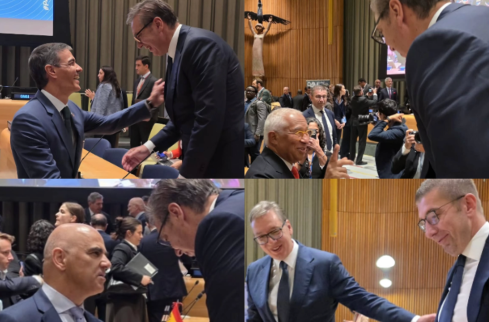 Vučić iz Njujorka: "U vremenu globalnih izazova nepohodno čuvati prostor za dijalog i saradnju" FOTO