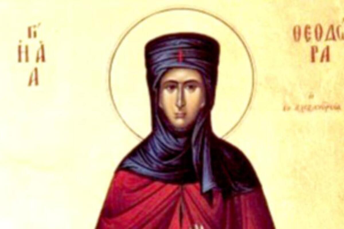 Prepodobna Teodora Aleksandrijska - verovanje i običaj