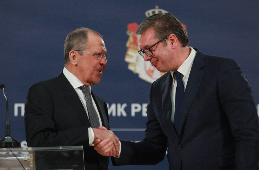 Vučić sa Lavrovom u Njujorku: "Do kraja septembra potpisćemo novi ugovor o gasnom aranžmanu sa Rusijom" FOTO