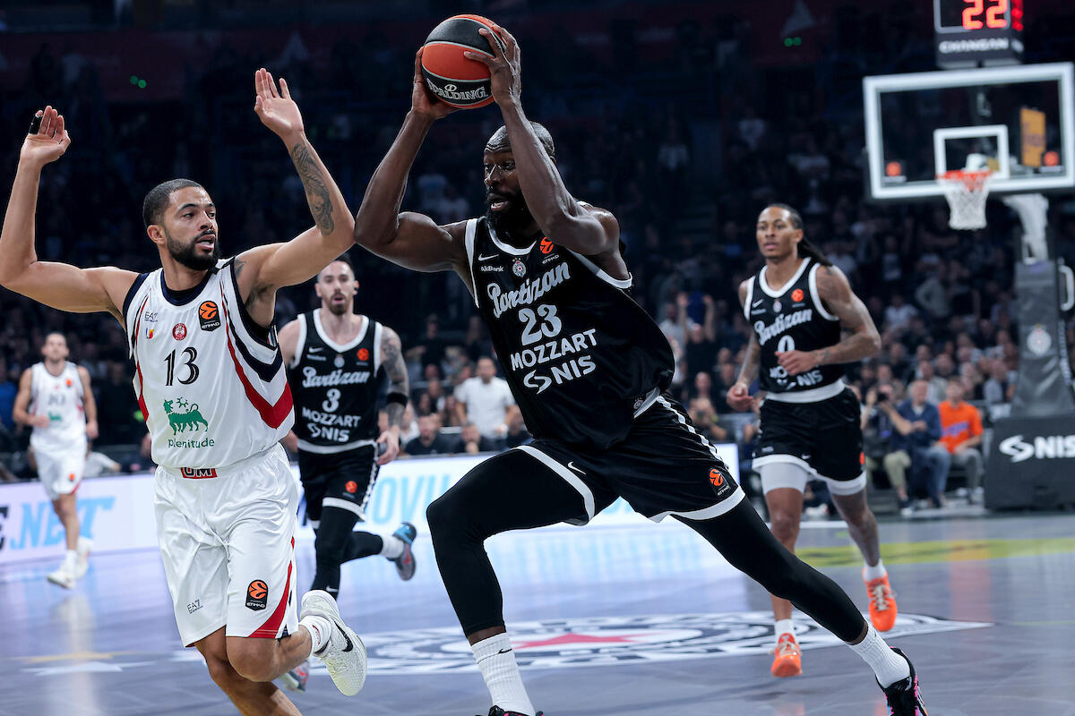 Košarkaši Partizana pobedili Olimpiju iz Milana 92:76