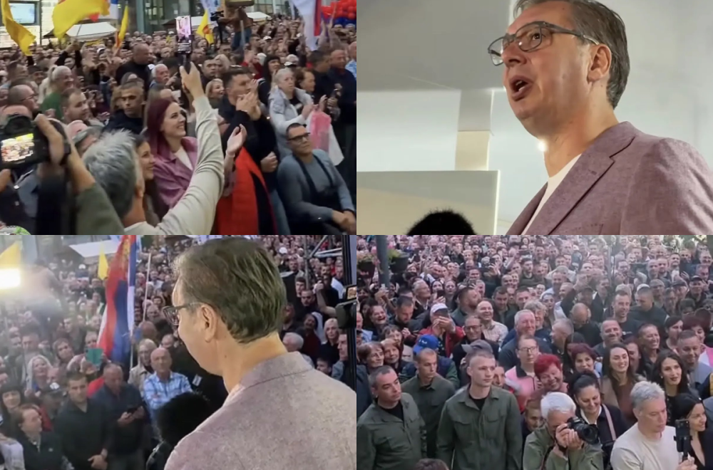 Vučić u Vranju: Odbranili smo se od terora i totalitarizma blokadera; Vi 25. birate kojim putem će Srbija ići