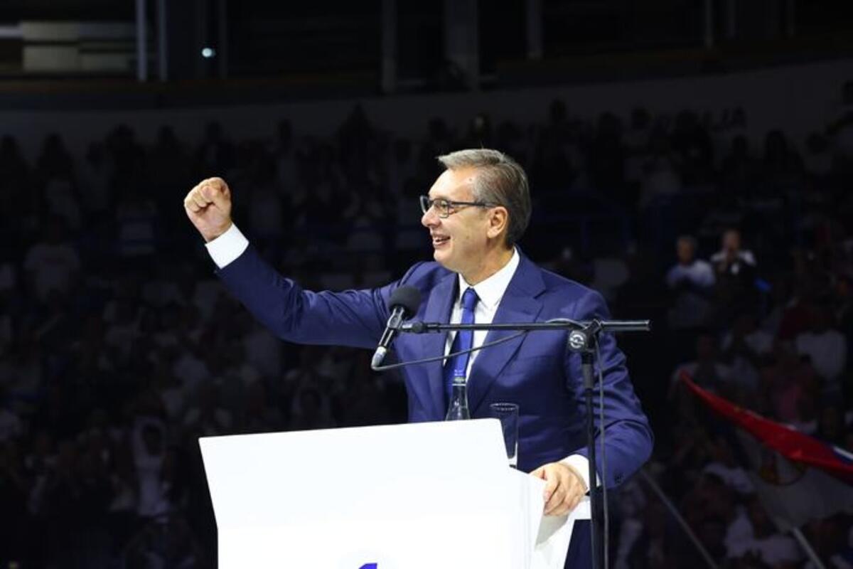 Veliki skup liste "Aleksandar Vučić - Ujedinjena Srbija" - uživo