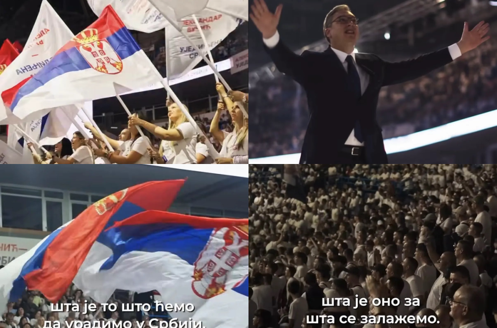 Vučić: "Njihov program je da okreću pedale i šire mržnju, a naš da radimo"; "Ljudi su nam na prvom mestu"
