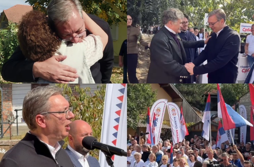 Velika podrška Vučiću u Vrbasu; Poslao snažnu poruku: "Moramo da budemo pristojni i da pobedimo"