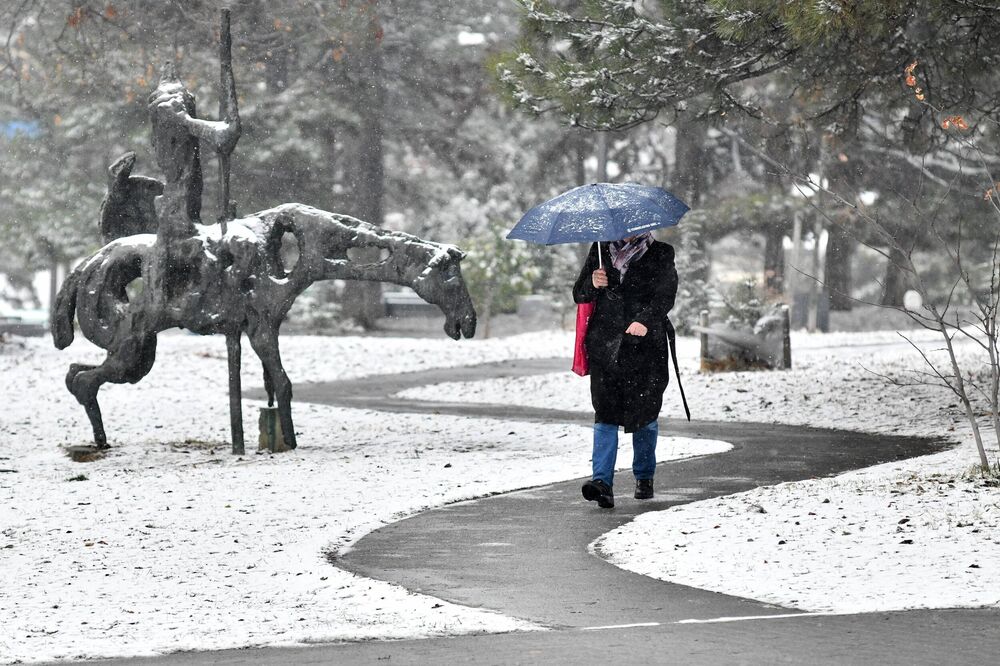 Zima, Sneg, Beograd