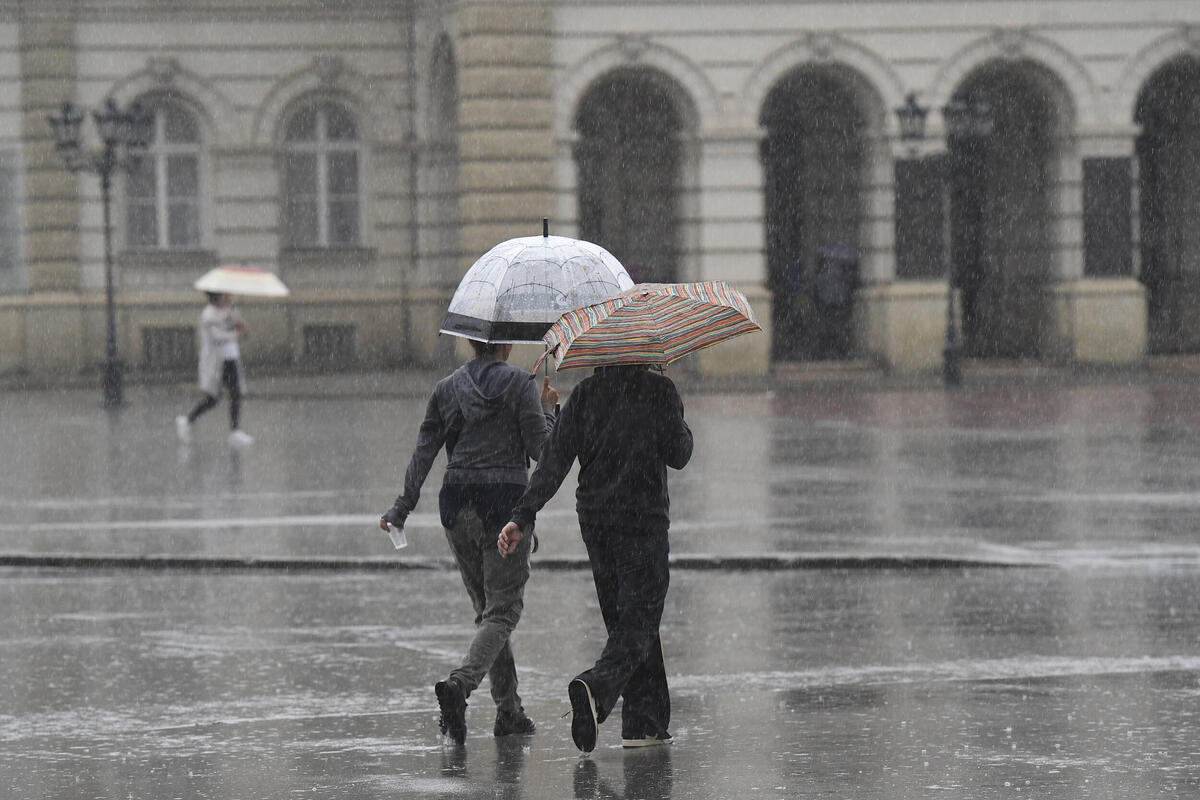 U narednih sat vremena kiša u centralnoj Srbiji