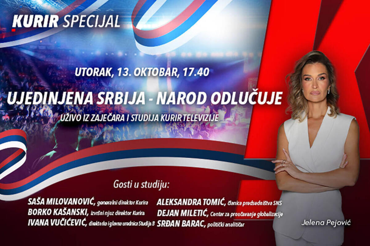 Kurir specijal za 13. oktobar 2026. godine