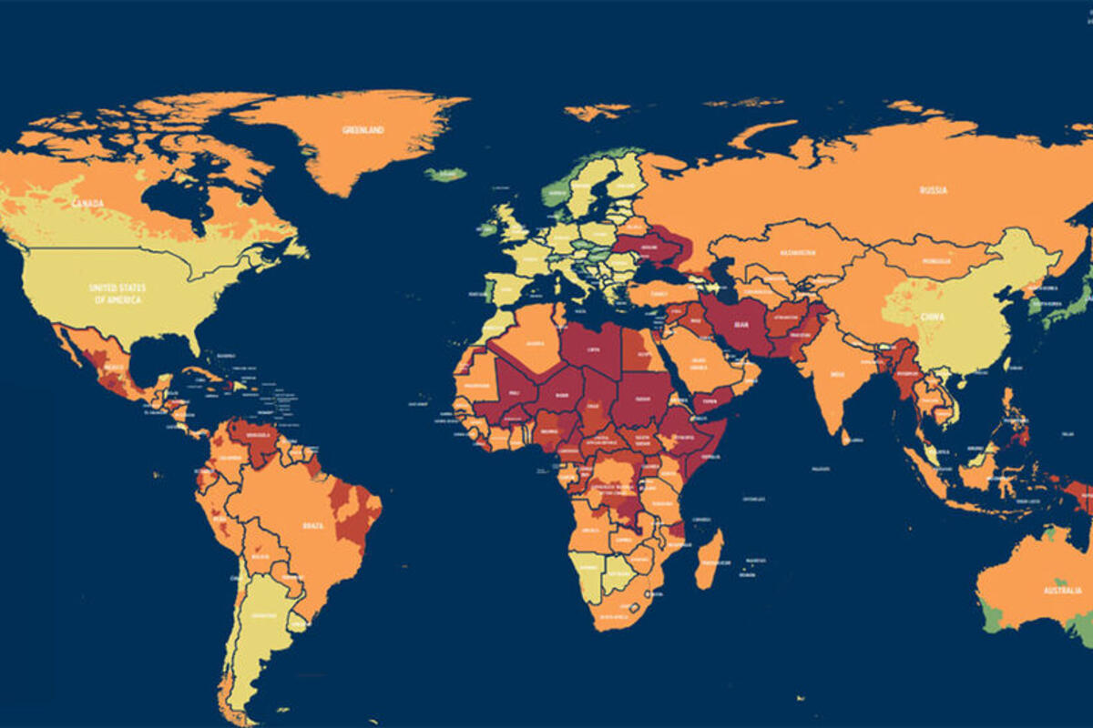 Objavljena mapa bezbednosnih rizika po zemljama za 2027. godinu