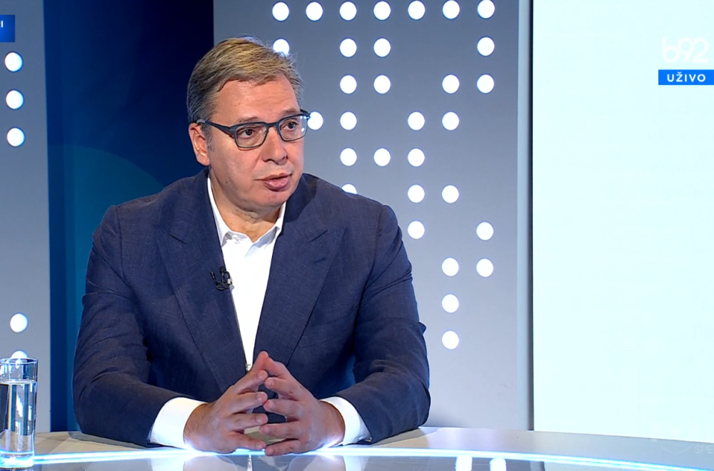 Vučić za TV B92: Srbija je država slobodarskog duha; Nismo plaćali reket svetskim silama, nećemo ni Hrvatskoj