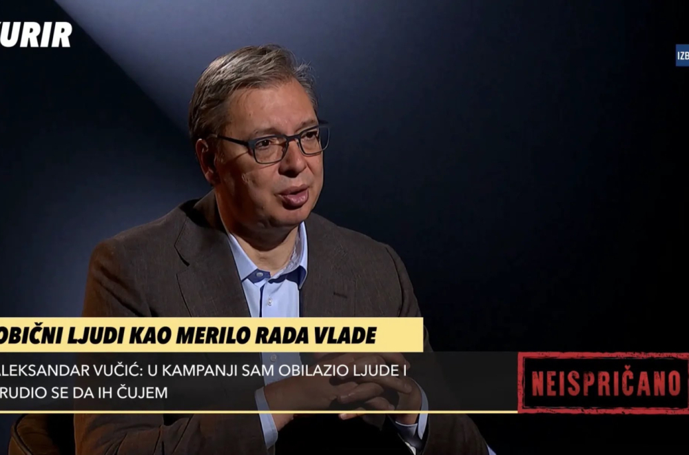 Vučić: "Kada padate više puta, morate da naučite da svaki put ustanete"; "Nisam hteo da pripadam čoporu"
