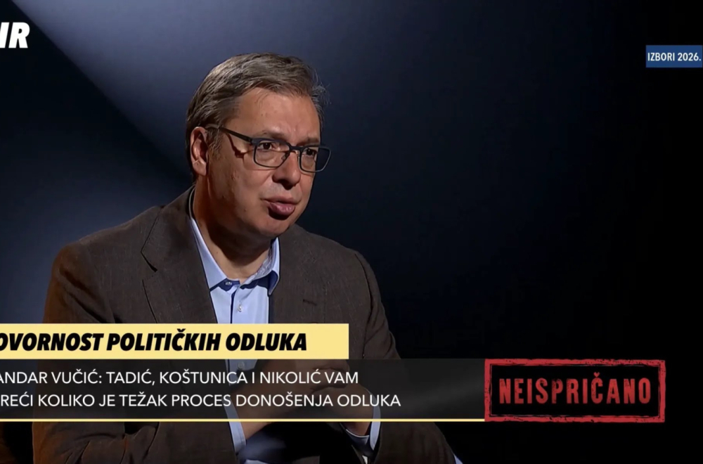 Vučić: "Kada je Šoškić bio guverner, prvo ste gledali kurs dinara, pa onda vremensku prognozu"
